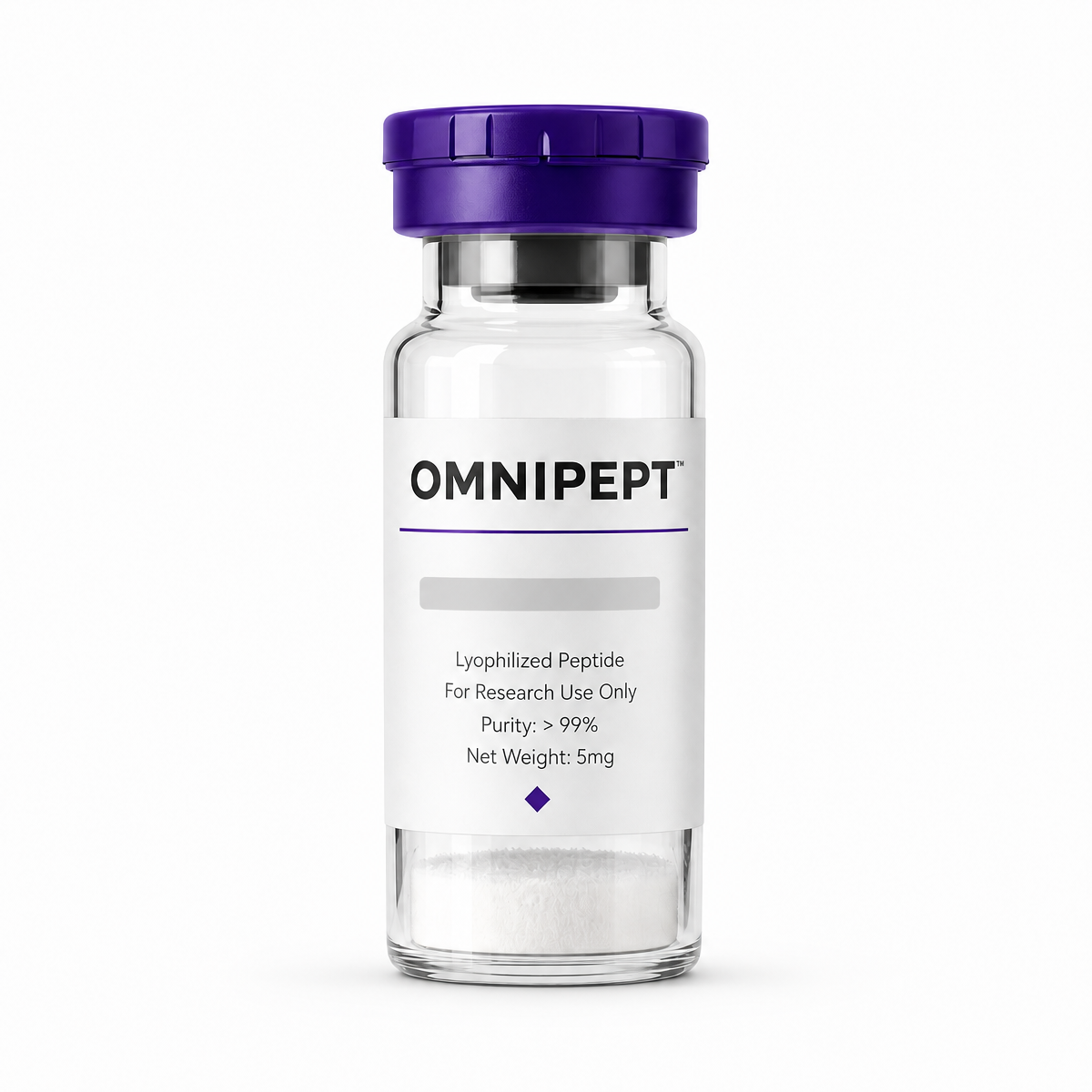 GLP-3 lyophilized peptide vial